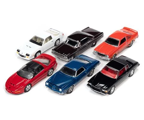 Muscle Cars 2021 Release 4A - 6-Piece Set in a Non-Returnable Factory-Sealed CASE