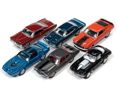 Muscle Cars 2022 Release 1B - 6-Piece Set in a Non-Returnable Factory-Sealed Case