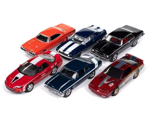 Muscle Cars 2025 Release 1A - 6-Piece Set in a Non-Returnable Factory-Sealed CASE
