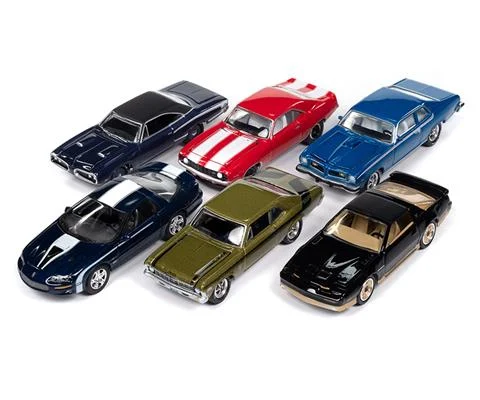 Muscle Cars 2025 Release 1B - 6-Piece Set in a Non-Returnable Factory-Sealed CASE