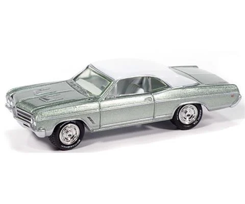 1966 Buick Skylark GS in Seafoam Green poly - JOHNNY LIGHTNING