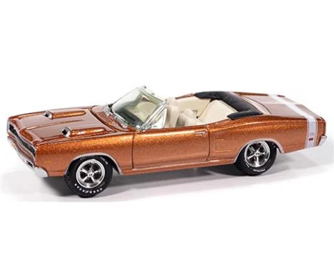 1969 Dodge Coronet R/T Convertible in T5 Copper - JOHNNY LIGHTNING