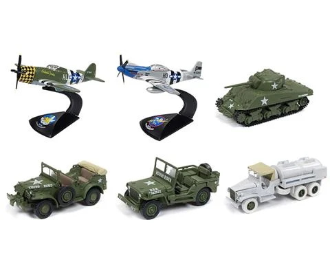 Military The Greatest Generation 2018 Release 3A - 6-Piece Set