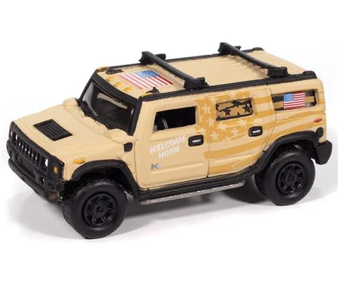 2004 Hummer H2 Wagon in Sand - Welcome Home Parade Vehicle