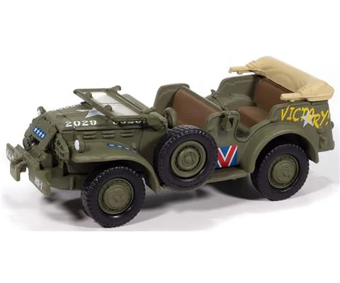 WWII Dodge WC57 Command Car in Army Green - VE Victory Europe Parade Vehicle