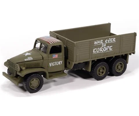 WWII GMC CCKW 6x6 Troop Carrier in Army Green - VE Victory Europe Parade Vehicle
