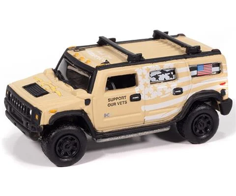 2004 Hummer H2 Wagon in Sand - Support Our Veterans Parade Vehicle