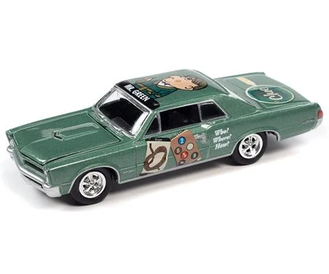 Vintage Clue - 1965 Pontiac GTO in Palmetto Green - Mr Green Billiard Room Rope Graphics