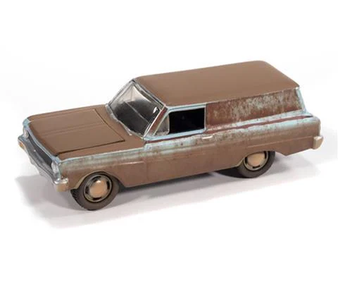 Project in Progress - 1964 Ford Falcon Delivery in Skylight Blue with Rust Patina