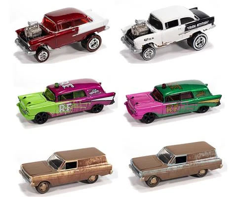 Street Freaks - 2025 Release 2 - 6-Piece Set in a Non-Returnable Factory-Sealed CASE