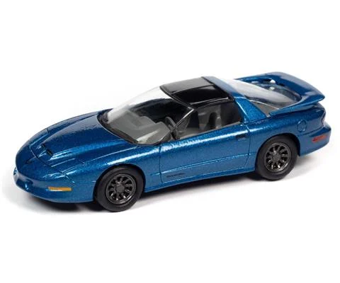 1996 Pontiac Trans Am in Medium Cloisonne Blue Poly - JOHNNY LIGHTNING