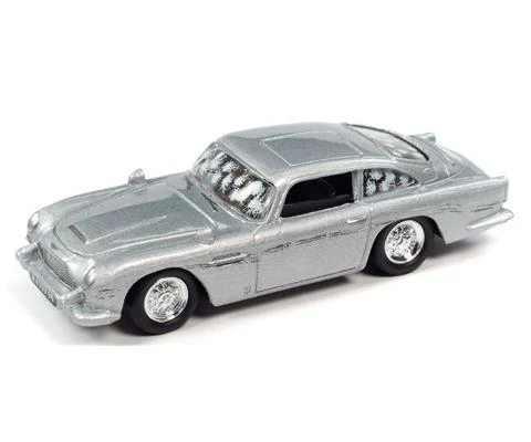James Bond - 1964 Aston Martin DB5 in Silver Birch - Bullet Damaged Version - No Time to Die 2021