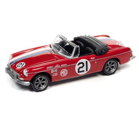 1963 MGB in Euro Red - Import Heat