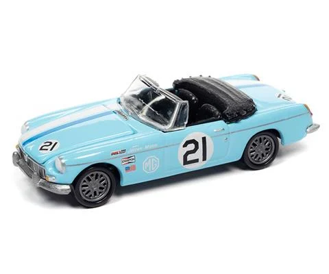 1963 MGB in Sky Blue - Import Heat