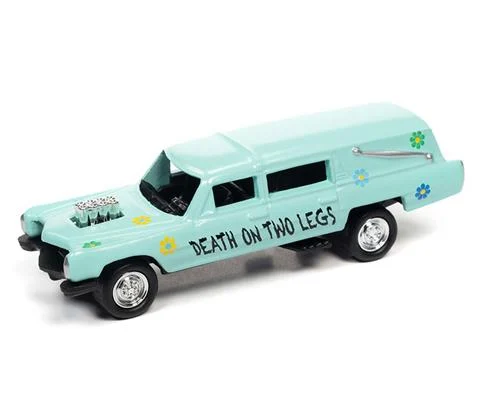 Haulin Hearse in Flat Light Teal - Demolition Derby