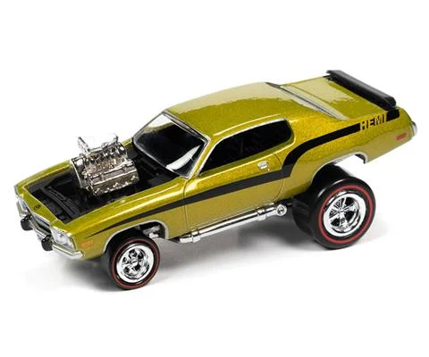 1973 Plymouth Road Runner in Lime Gold Metallic - Zinger