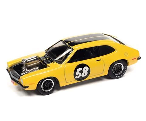 Ford Pinto in Yellow with Black - Spoilers