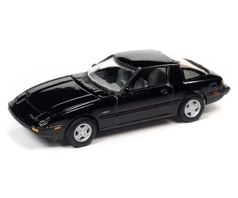 1981 Mazda RX7 in Brilliant Black - JOHNNY LIGHTNING
