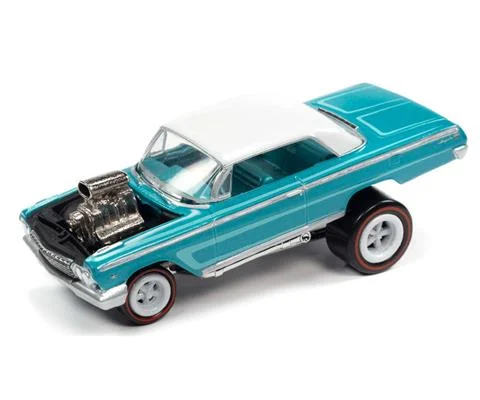 1962 Chevrolet Impala Coupe in Metallic Teal with Pearl - Zinger