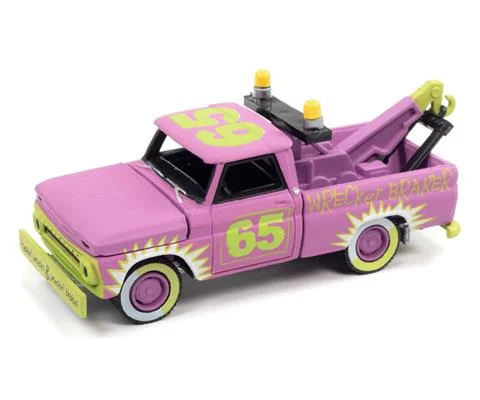 1965 Chevrolet Tow Truck in Flat Bright Purple - Demolition Derby