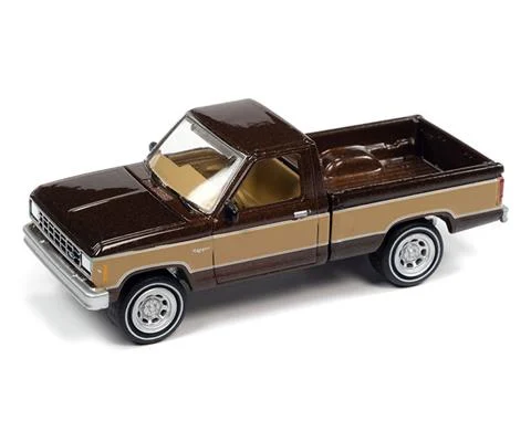 1984 Ford Ranger in Walnut Metallic with Desert Tan - JOHNNY LIGHTNING