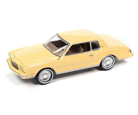 1980 Chevrolet Monte Carlo in Light Yellow - JOHNNY LIGHTNING