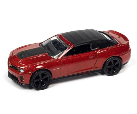 2013 Chevrolet Camaro ZL1 Convertible in Inferno Orange - JOHNNY LIGHTNING