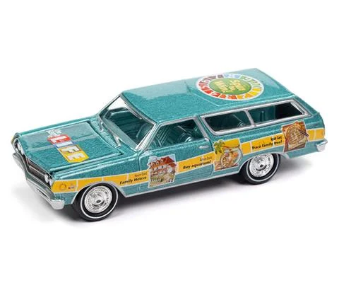 Game of Life - 1965 Chevrolet Station Wagon in Artesian Turquoise Poly
