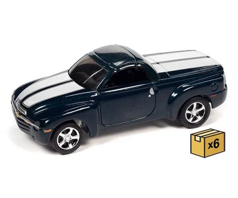 2005 Chevrolet SSR in Bermuda Blue with White SS Stripes - 6 pieces in a Non-Returnable Factory-Sealed CASE