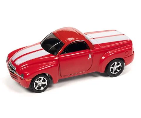 2005 Chevrolet SSR in Torch Red with White SS Stripes - JOHNNY LIGHTNING