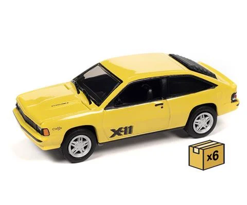 1981 Chevrolet Citation X-11 in Bright Yellow - 6 pieces in a Non-Returnable Factory-Sealed CASE
