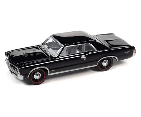 1965 Pontiac GTO in Gloss Black - JOHNNY LIGHTNING