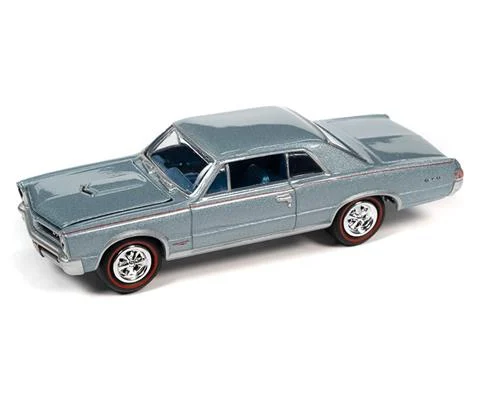 1965 Pontiac GTO in Bluemist Slate - JOHNNY LIGHTNING