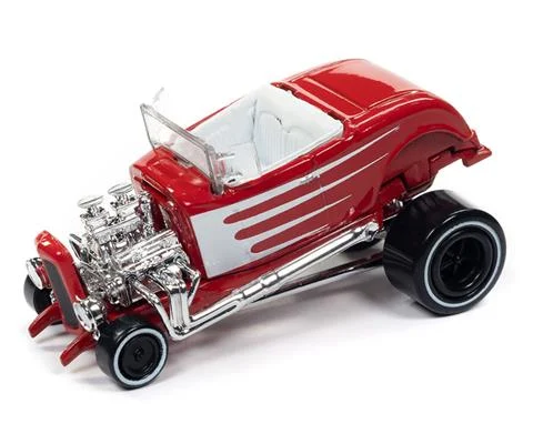 1932 Ford Hiboy in Red with White Scallops - Zingers