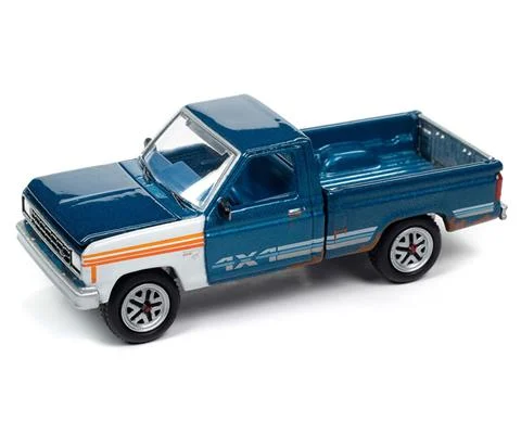 1984 Ford Ranger in Medium Brite Blue with White Mismatched Panels- Project in Progress