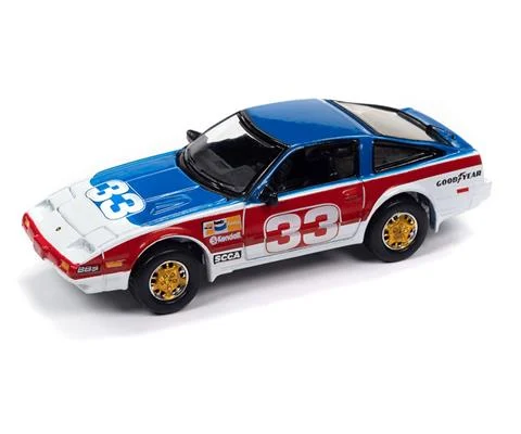 1985 Nissan 300ZX in Red White and Blue Race Graphics - Import Heat GT