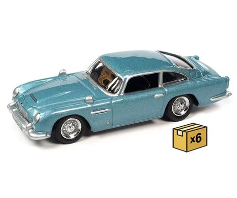 1966 Aston Martin DB5 in Caribbean Pearl - 6 pieces in a Non-Returnable Factory-Sealed CASE