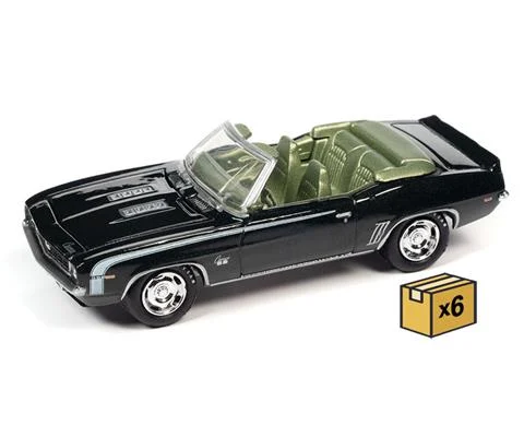 1969 Chevrolet Camaro RS/SS Convertible in Fathom Green Poly with White Hockey Side Stripe - 6 pieces in a Non-Returnable