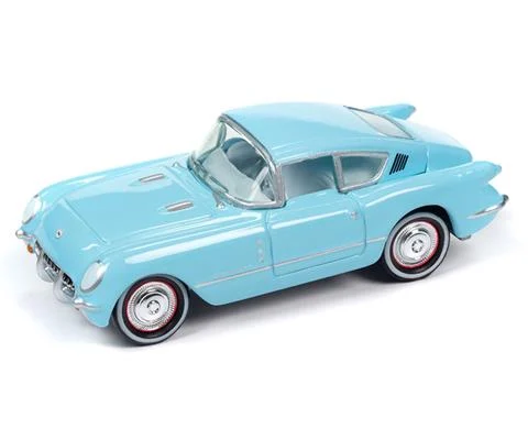 1954 Chevrolet Corvair Concept Car in Sky Blue - JOHNNY LIGHTNING