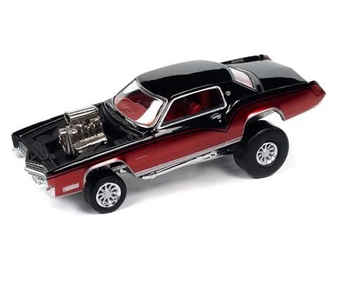1967 Cadillac Eldorado in Gloss Black Upper Body with Dark Red - Zingers
