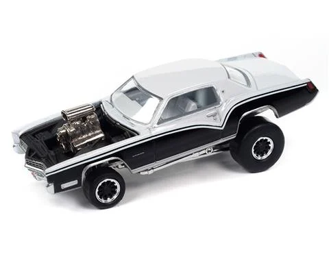1967 Cadillac Eldorado in Pearl White Upper Body with Gloss Black - Zingers