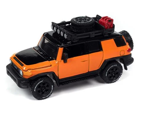 2007 Toyota FJ Cruiser in Orange with Flat Black - Off Road