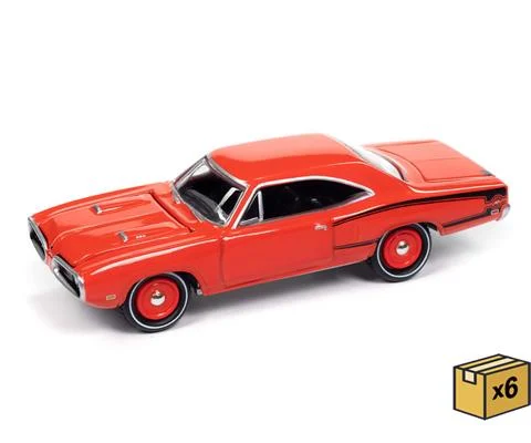 Mr Norms 1970 Dodge Super Bee in Hemi Orange - 6 pieces in a Non-Returnable Factory-Sealed CASE