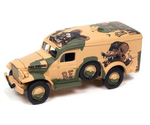 Rat Fink - Dodge WC54 in Desert Camo