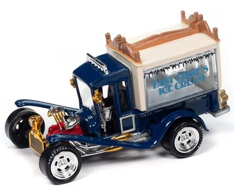 George Barris Ice Cream Truck in Navy and Cream - Classic