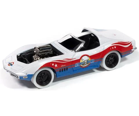 Stuntman Mikes Ride Along Racing - 1969 Chevrolet Corvette with Atomic Bomb Graphics