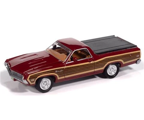 1970 Ford Ranchero in Counter Revolutionary Red - JOHNNY LIGHTNING