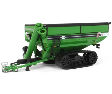 J M X1112 Grain Cart with Tracks in Green - SPECCAST