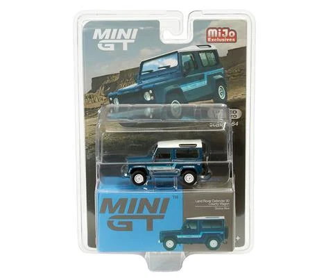 Land Rover Defender 90 County Wagon in Stratos Blue LHD - MiJo