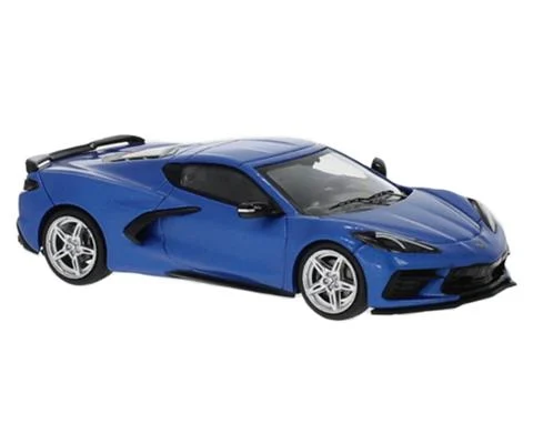 2020 Chevrolet Corvette Stingray in Metallic Blue - IXO MODELS
